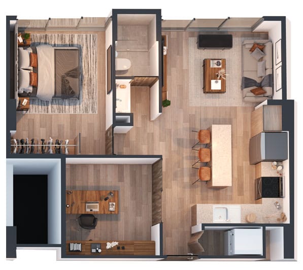 APARTAMENTO D