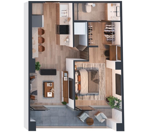 APARTAMENTO E